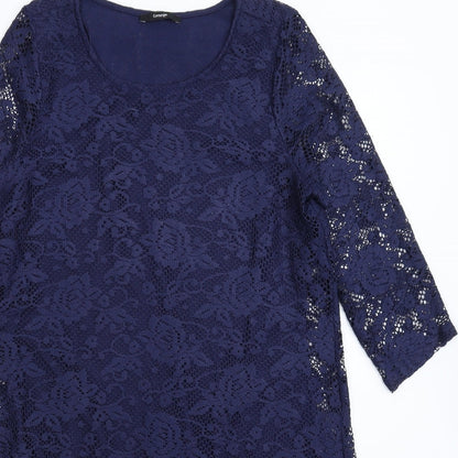 George Womens Blue   A-Line  Size 12