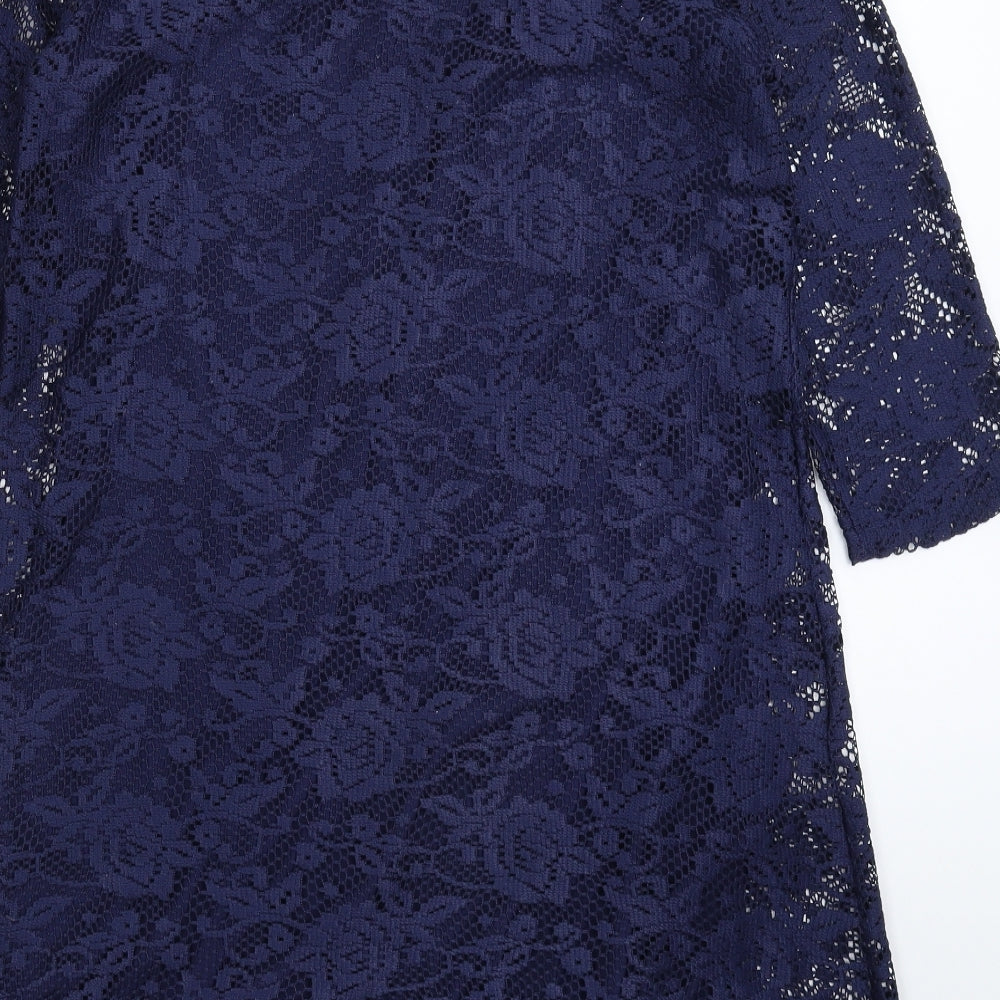 George Womens Blue   A-Line  Size 12