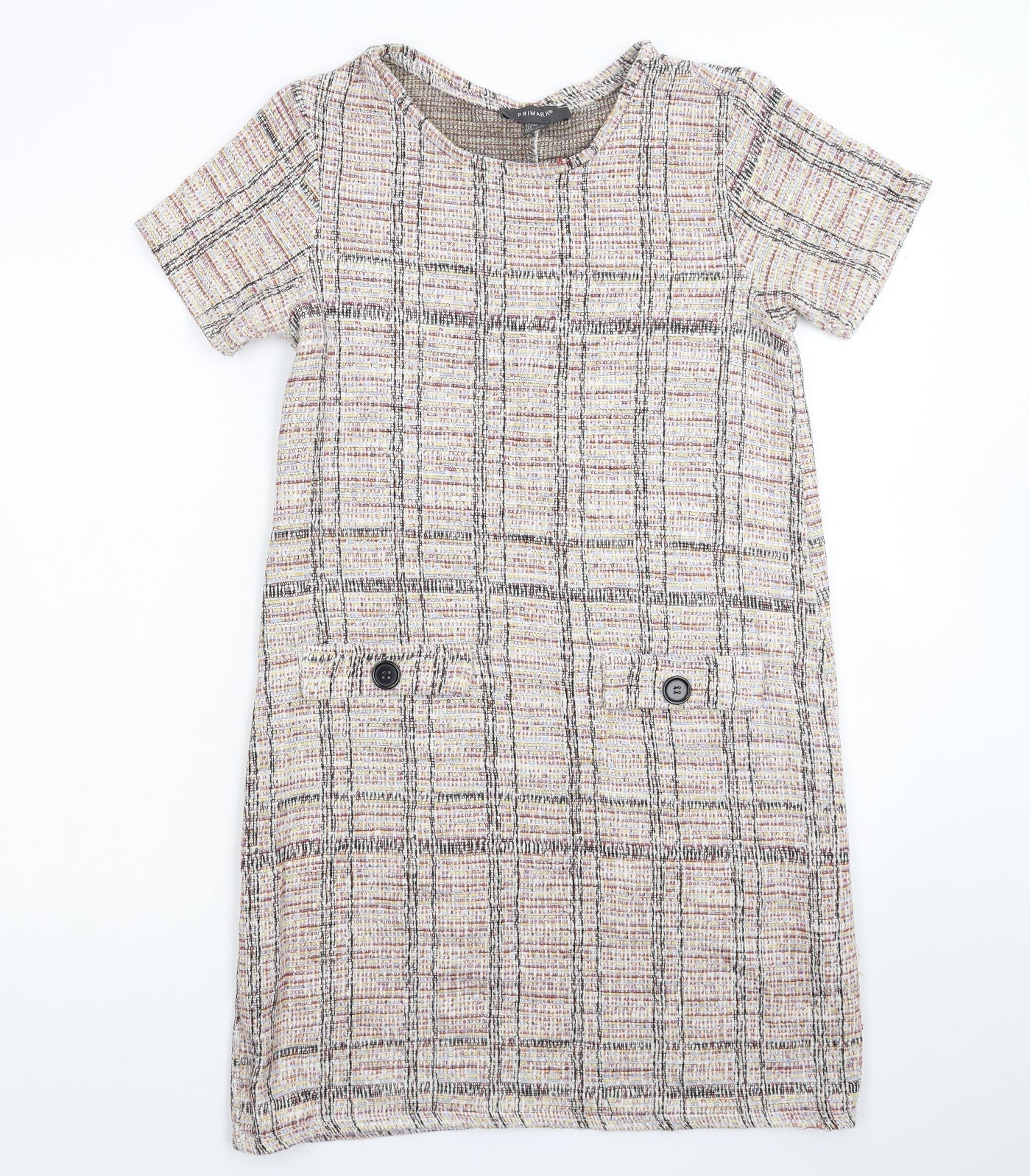 Primark Womens Multicoloured Check  Mini  Size 12