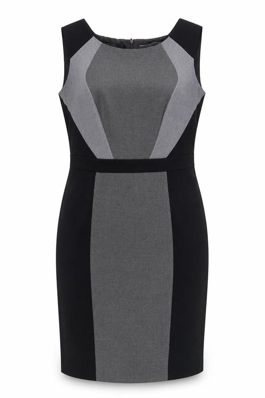 Front view of Marks & Spencer women’s multicoloured fit & flare, size UK 12