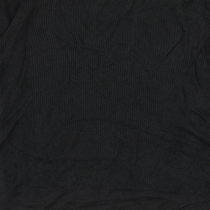 Womens UK Size 10 Per Una Black Pullover Jumper