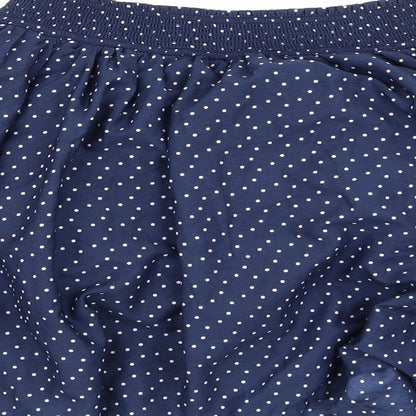 NEXT Girls Blue Polka Dot  Flare Skirt Size 12 Years