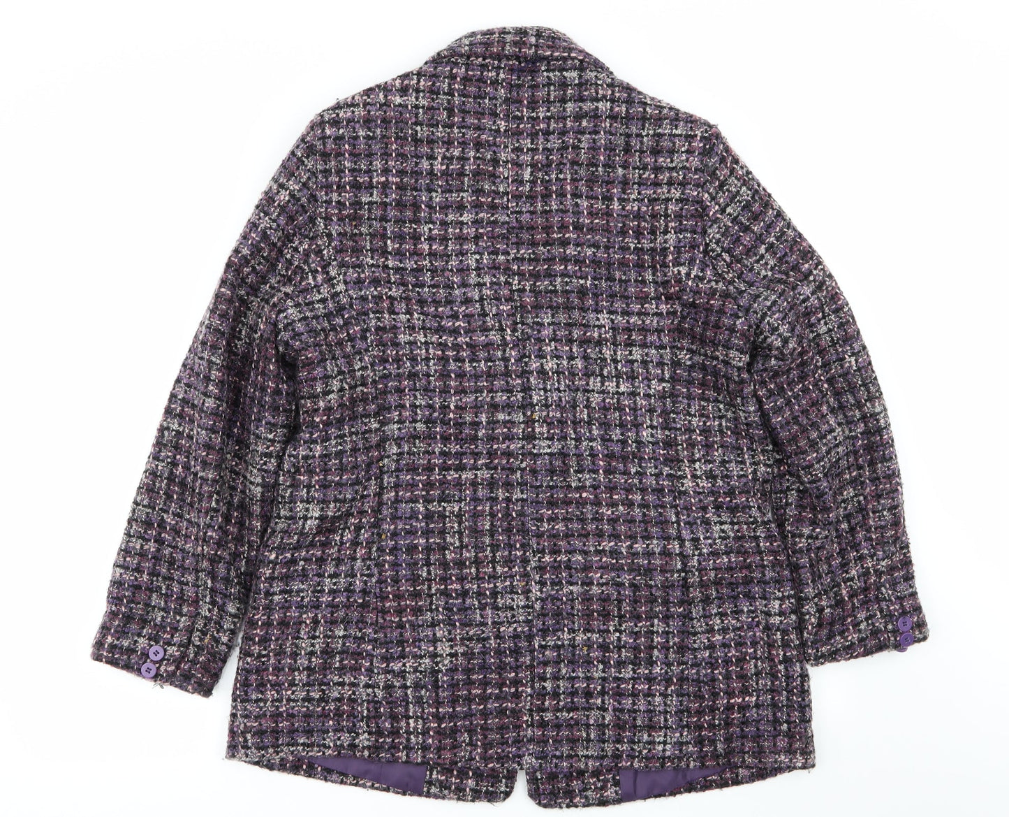 Womens UK Size 16 Damart Multicoloured Overcoat