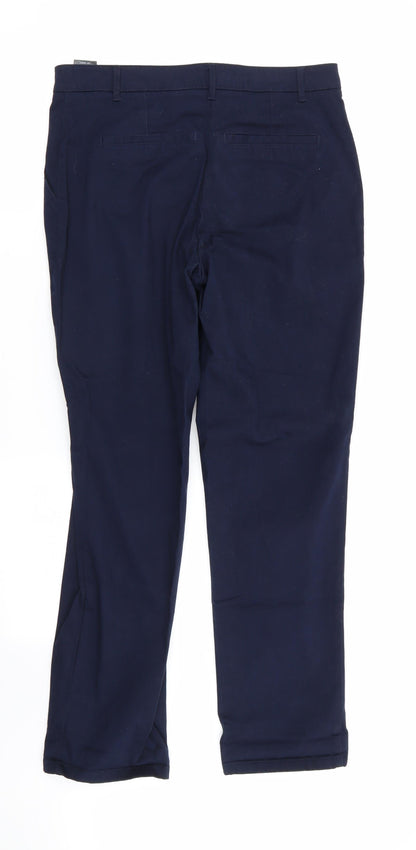 Buffalo Womens Blue   Chino Trousers Size 10 L30 in
