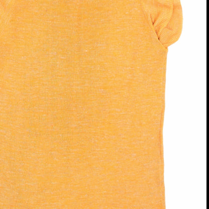 Womens UK Size 10 NEXT Orange Basic T-Shirt