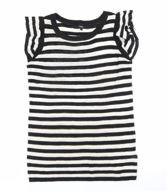 Womens UK Size 8 NEXT Multicoloured Basic T-Shirt