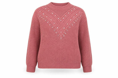 Womens UK Size S NEXT Red Pullover Jumper