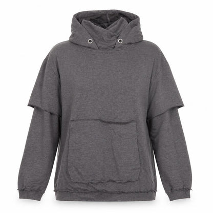 Front view of UMGEE women’s grey jumper, size L