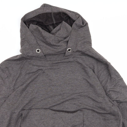 Close-up detail of UMGEE women’s grey jumper, size L