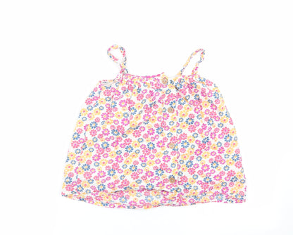 Kite Girls Multicoloured Floral  Camisole Blouse Size 8 Years