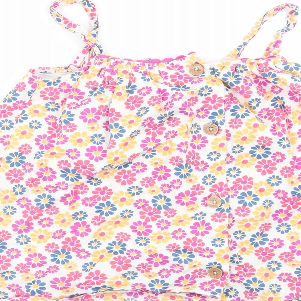 Kite Girls Multicoloured Floral  Camisole Blouse Size 8 Years