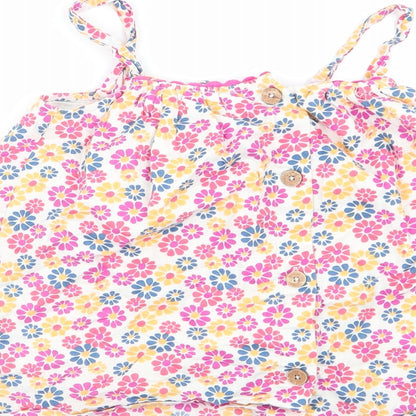 Kite Girls Multicoloured Floral  Camisole Blouse Size 8 Years