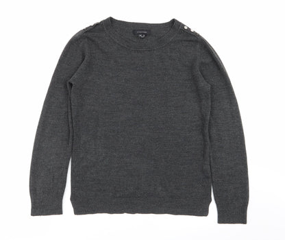 Primark Womens Grey   Pullover Jumper Size 12