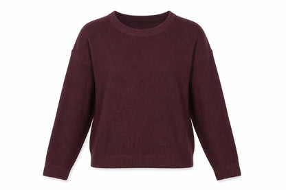 Womens UK Size M Brave Soul Brown Pullover Jumper