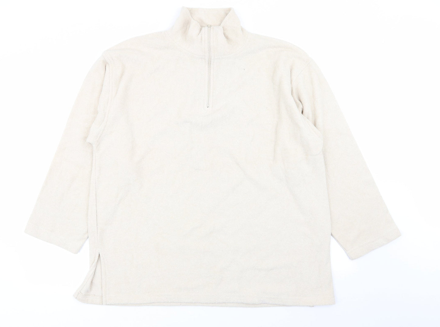 Womens UK Size 18 Peacocks Beige Pullover Jumper