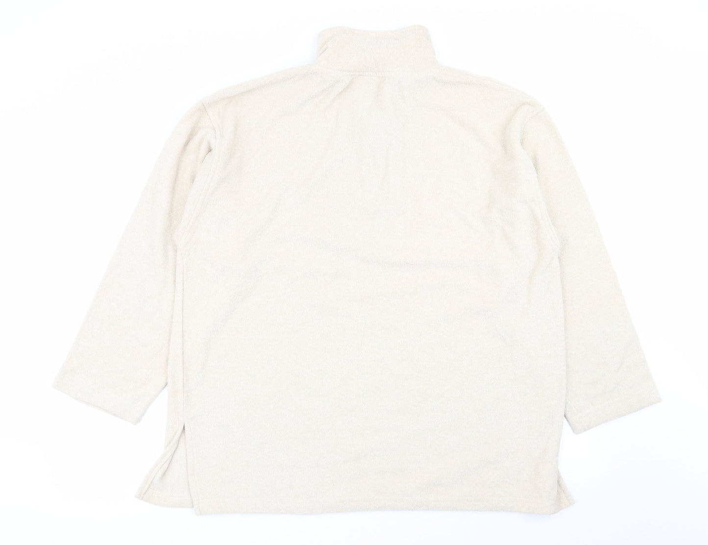Womens UK Size 18 Peacocks Beige Pullover Jumper