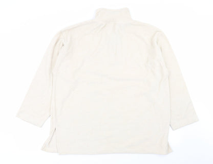 Womens UK Size 18 Peacocks Beige Pullover Jumper