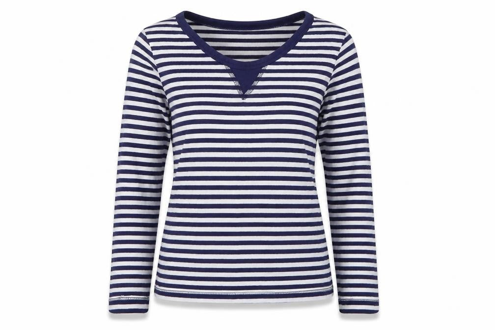 Womens UK Size 8 Avenue Multicoloured Basic T-Shirt