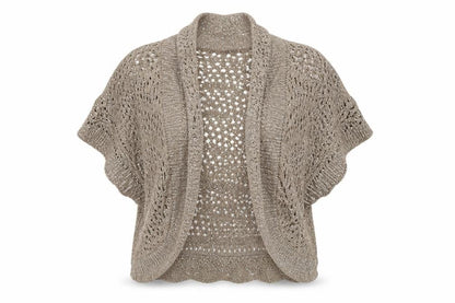 Womens UK Size 12 Soon Brown Cardigan Jumper