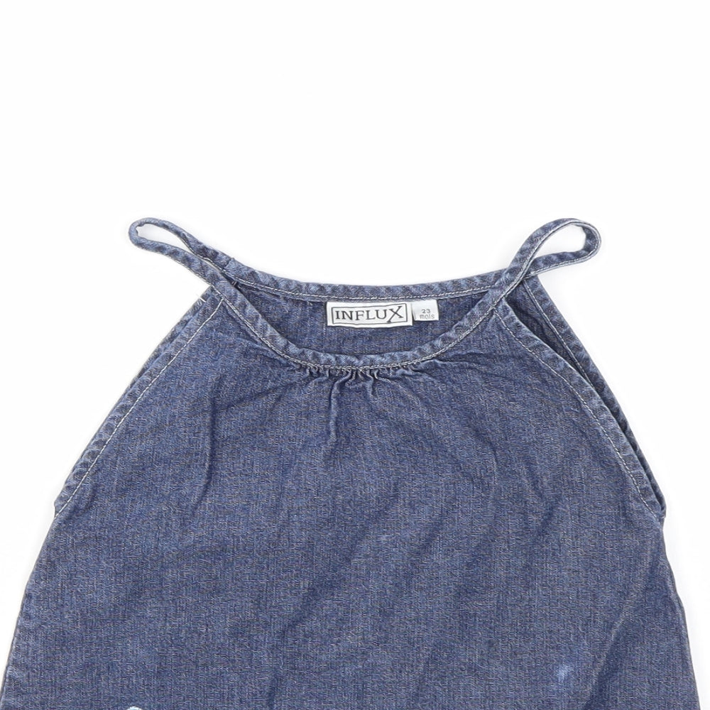 Influx Girls Blue   Fit & Flare  Size 24 Months