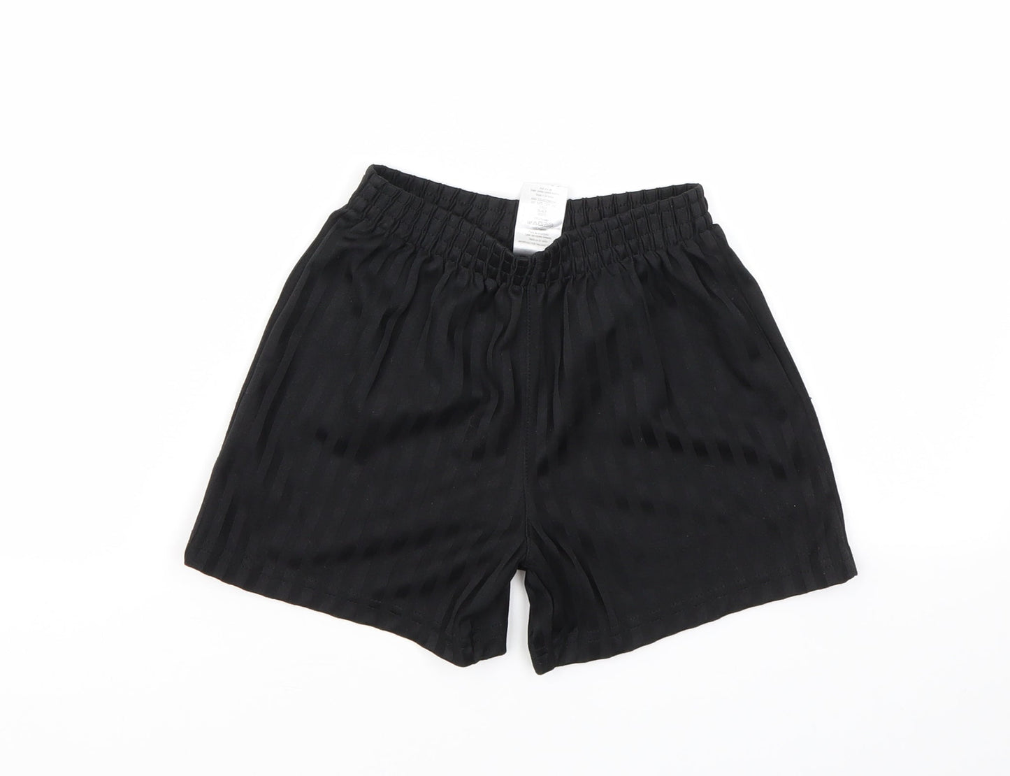 George Boys Black   Sweat Shorts Size 5-6 Years