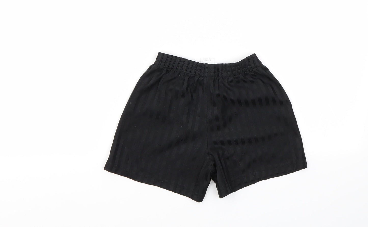 George Boys Black   Sweat Shorts Size 5-6 Years