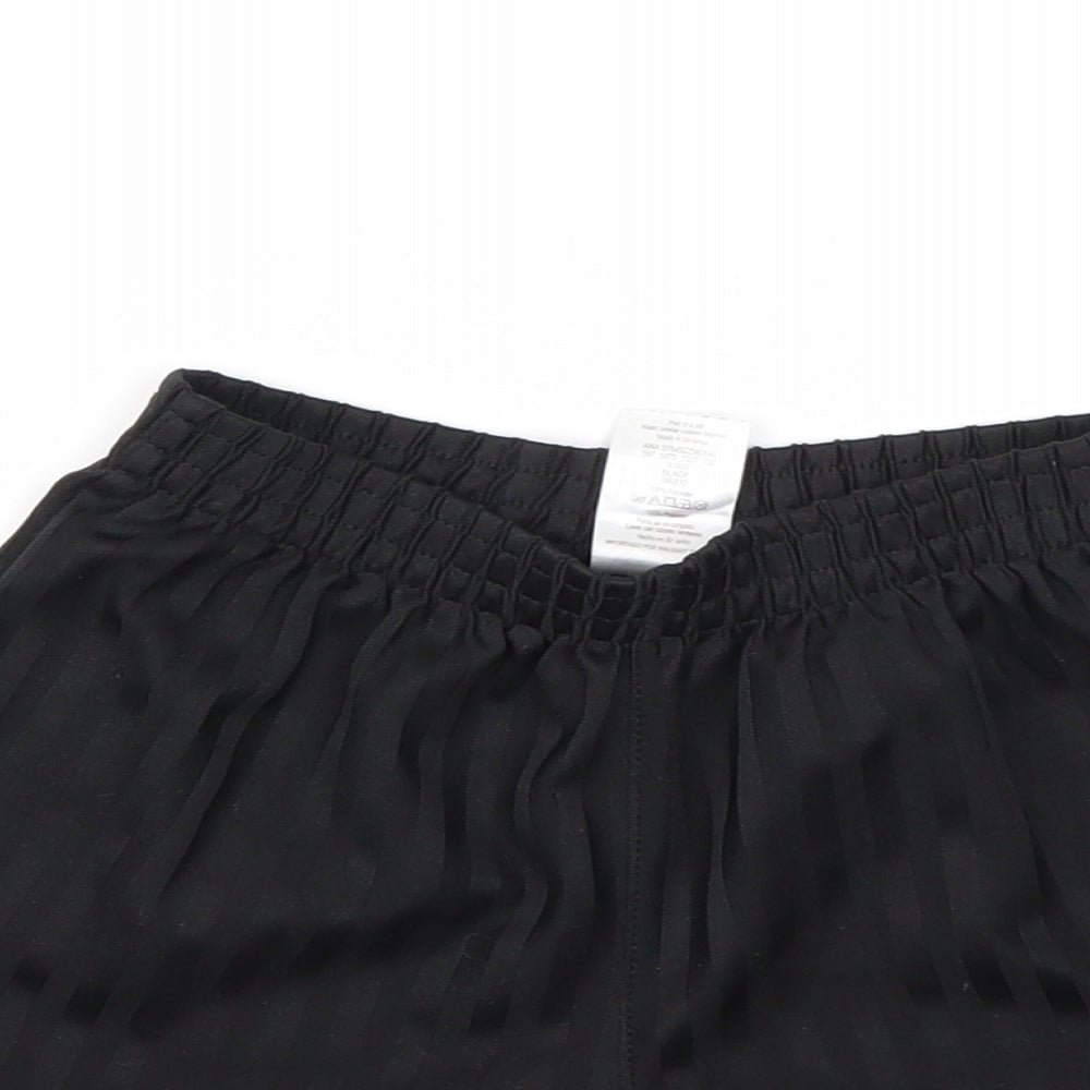 George Boys Black   Sweat Shorts Size 5-6 Years