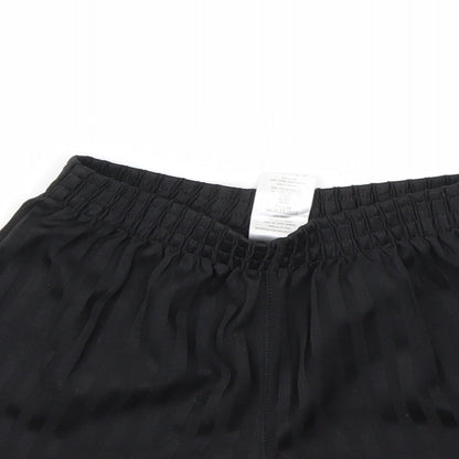 George Boys Black   Sweat Shorts Size 5-6 Years