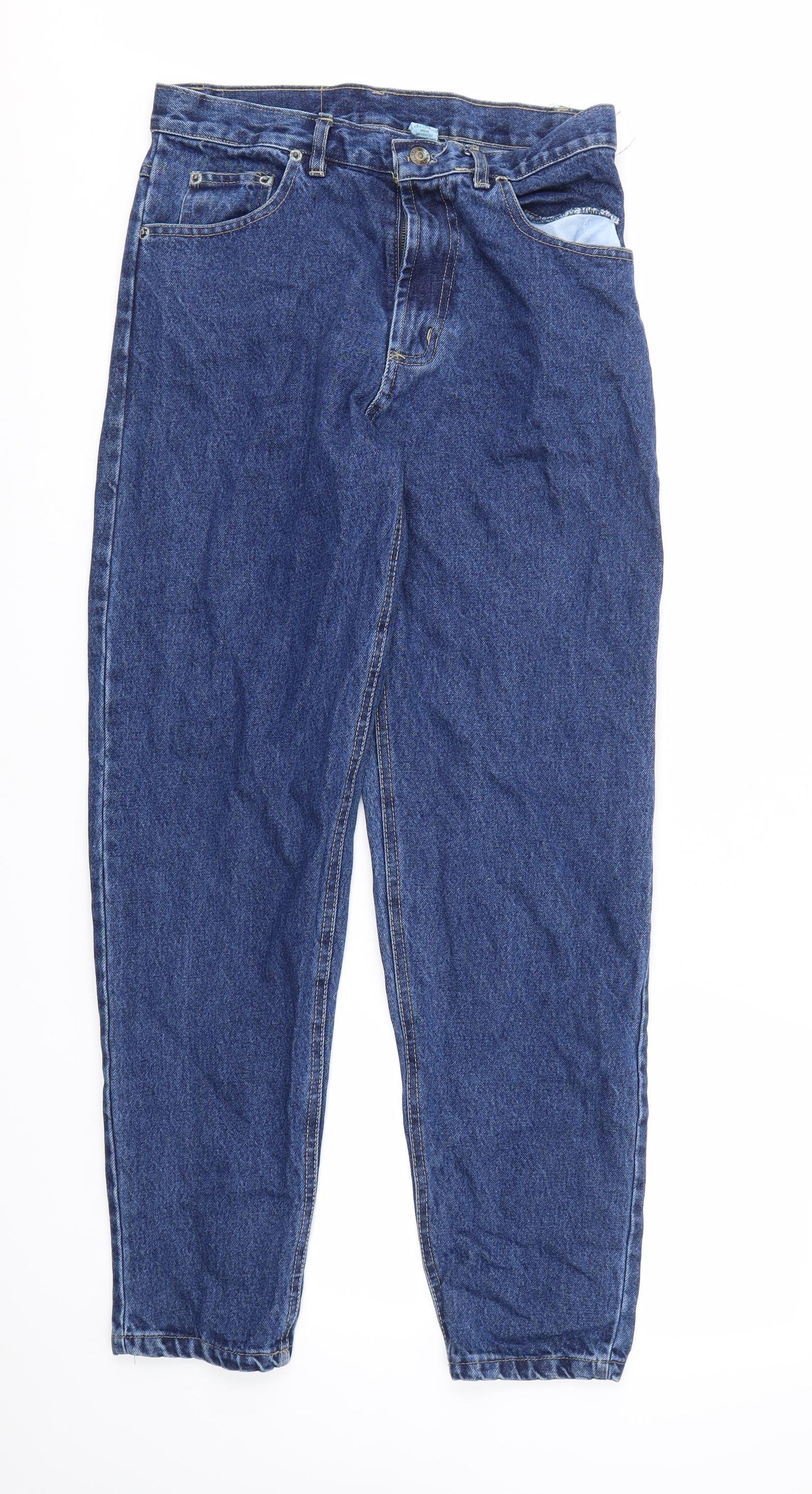 Sandy RIVER Womens Blue   Straight Jeans Size 8 L30 in