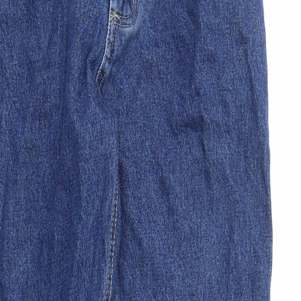 Sandy RIVER Womens Blue   Straight Jeans Size 8 L30 in