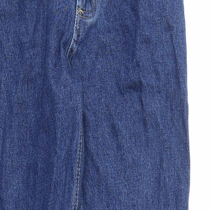 Sandy RIVER Womens Blue   Straight Jeans Size 8 L30 in