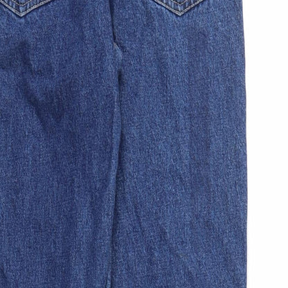 Sandy RIVER Womens Blue   Straight Jeans Size 8 L30 in