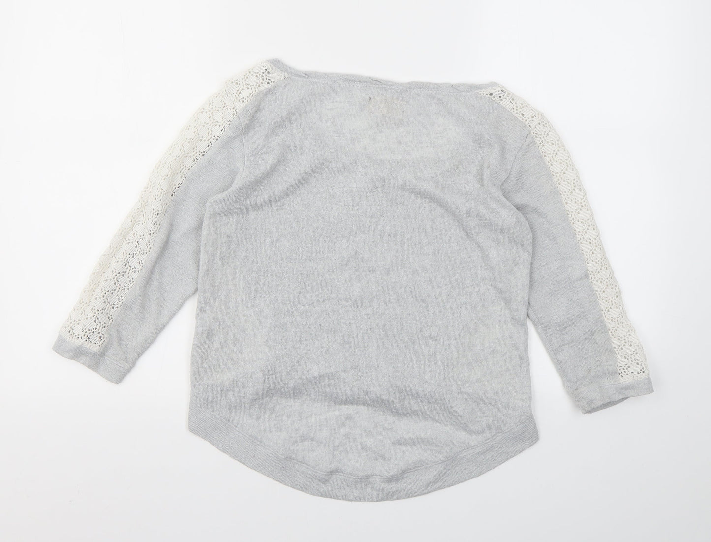 Hollister Womens Grey   Pullover Sweatshirt Size M