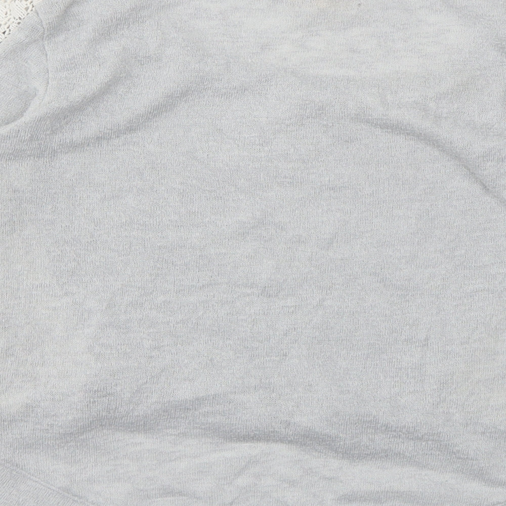 Hollister Womens Grey   Pullover Sweatshirt Size M