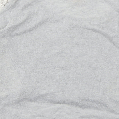 Hollister Womens Grey   Pullover Sweatshirt Size M