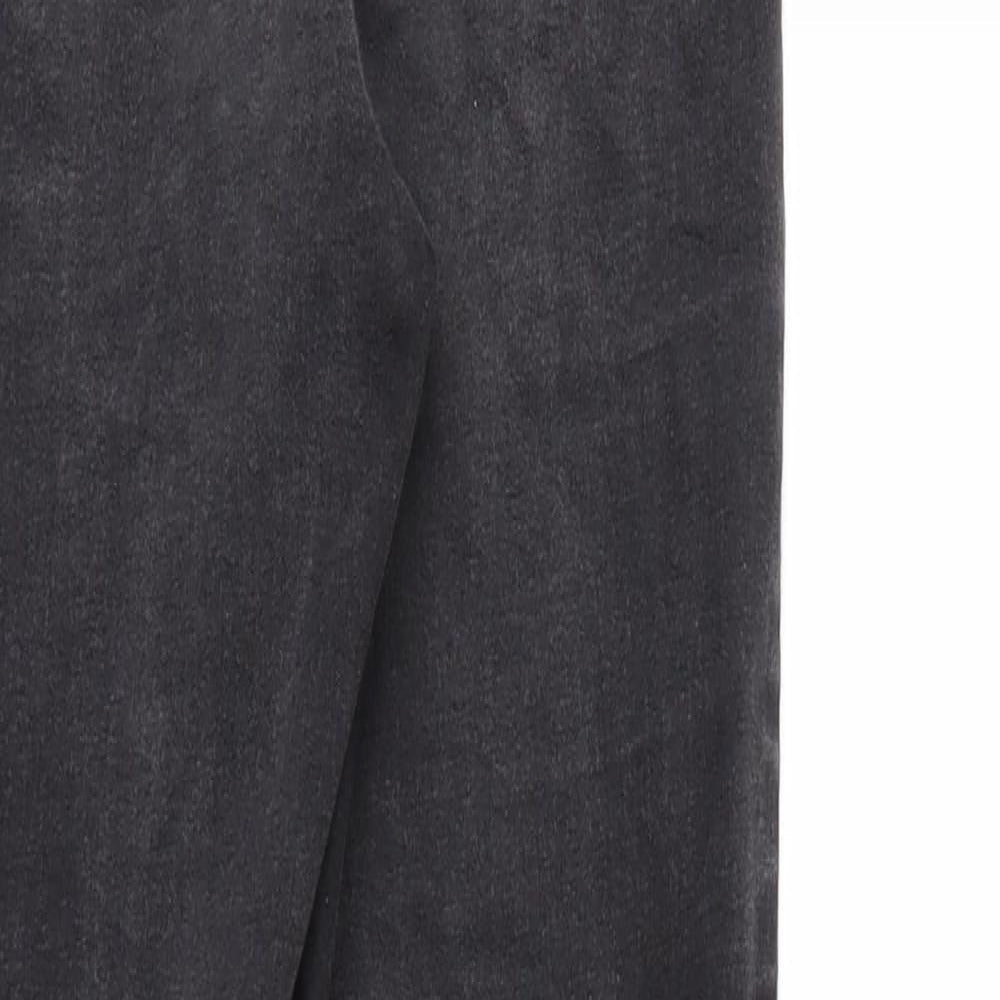 DENIM &CO  Womens Black Houndstooth  Skinny Jeans Size 12 L30 in