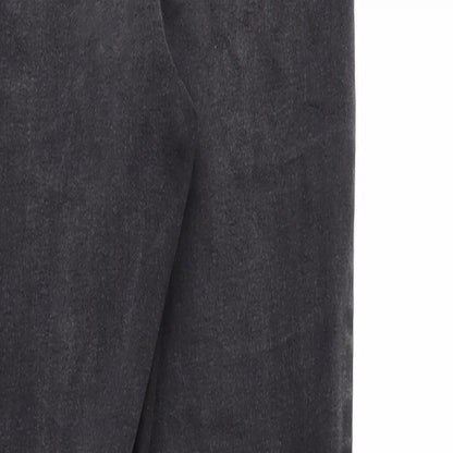 DENIM &CO  Womens Black Houndstooth  Skinny Jeans Size 12 L30 in