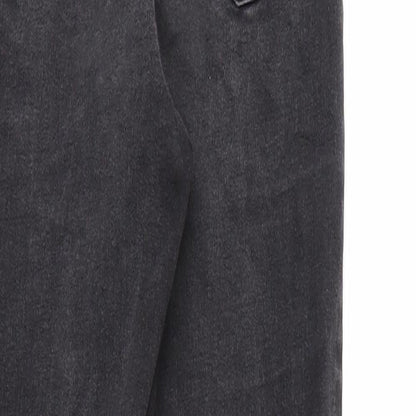 DENIM &CO  Womens Black Houndstooth  Skinny Jeans Size 12 L30 in