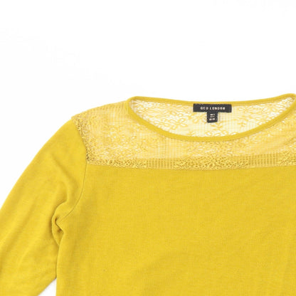 QED London Womens White   Basic T-Shirt Size S