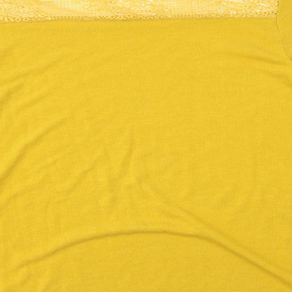 QED London Womens White   Basic T-Shirt Size S