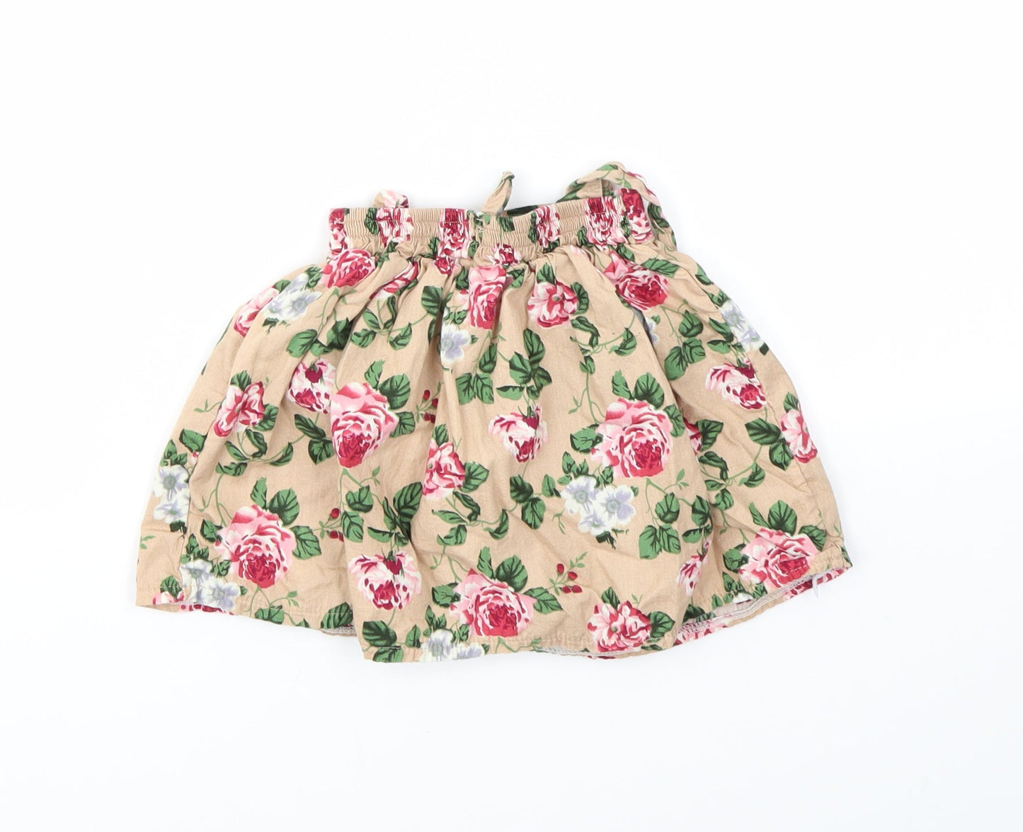 TONG BEIDI Girls Multicoloured Geometric  Flare Skirt Size 12 Months
