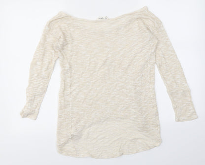 Womens UK Size 10 Miss Selfridge Gold Pullover Jumper