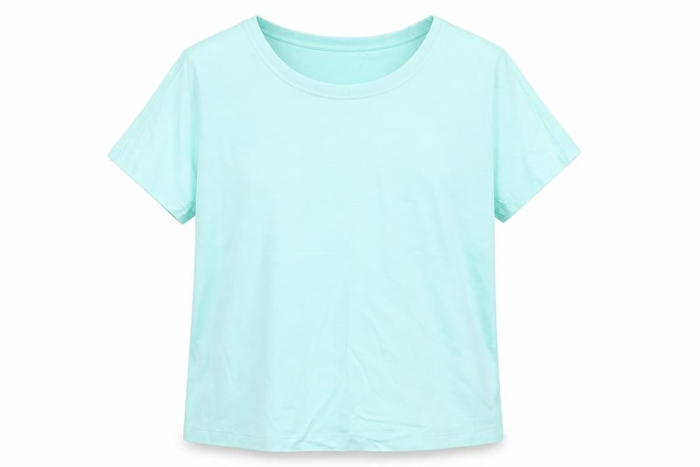 Womens UK Size S Country Casuals Green Basic T-Shirt