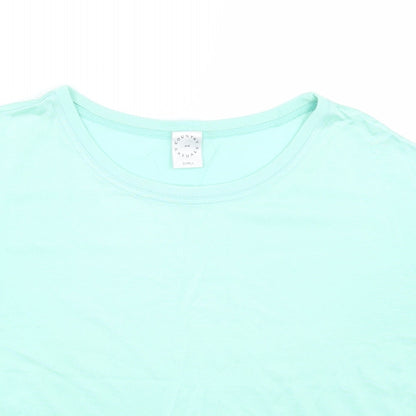 Womens UK Size S Country Casuals Green Basic T-Shirt
