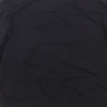 H&M Womens Black   Pullover Sweatshirt Size XS