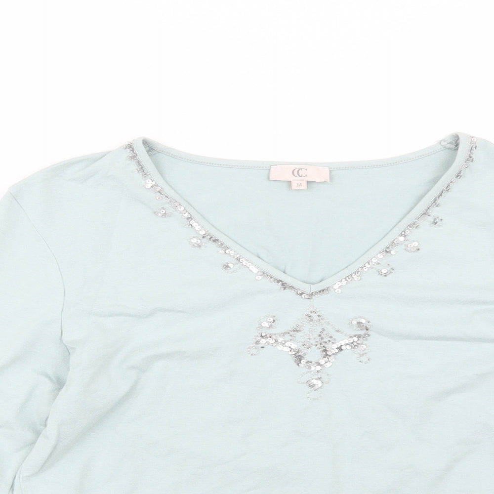 CC Womens Blue   Basic T-Shirt Size M