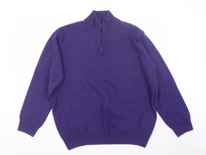 Giocanni Galli Mens Purple   Pullover Jumper Size L