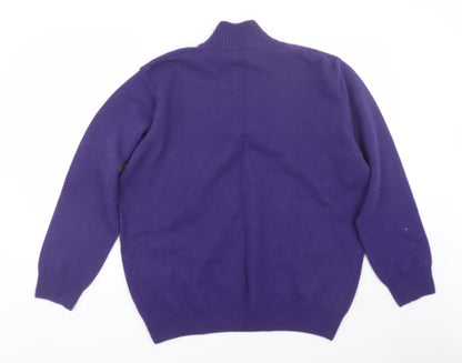 Giocanni Galli Mens Purple   Pullover Jumper Size L