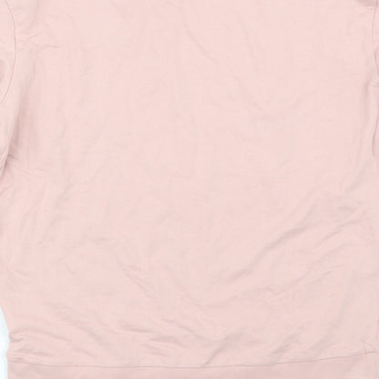 H&M Womens Pink   Pullover Sweatshirt Size S