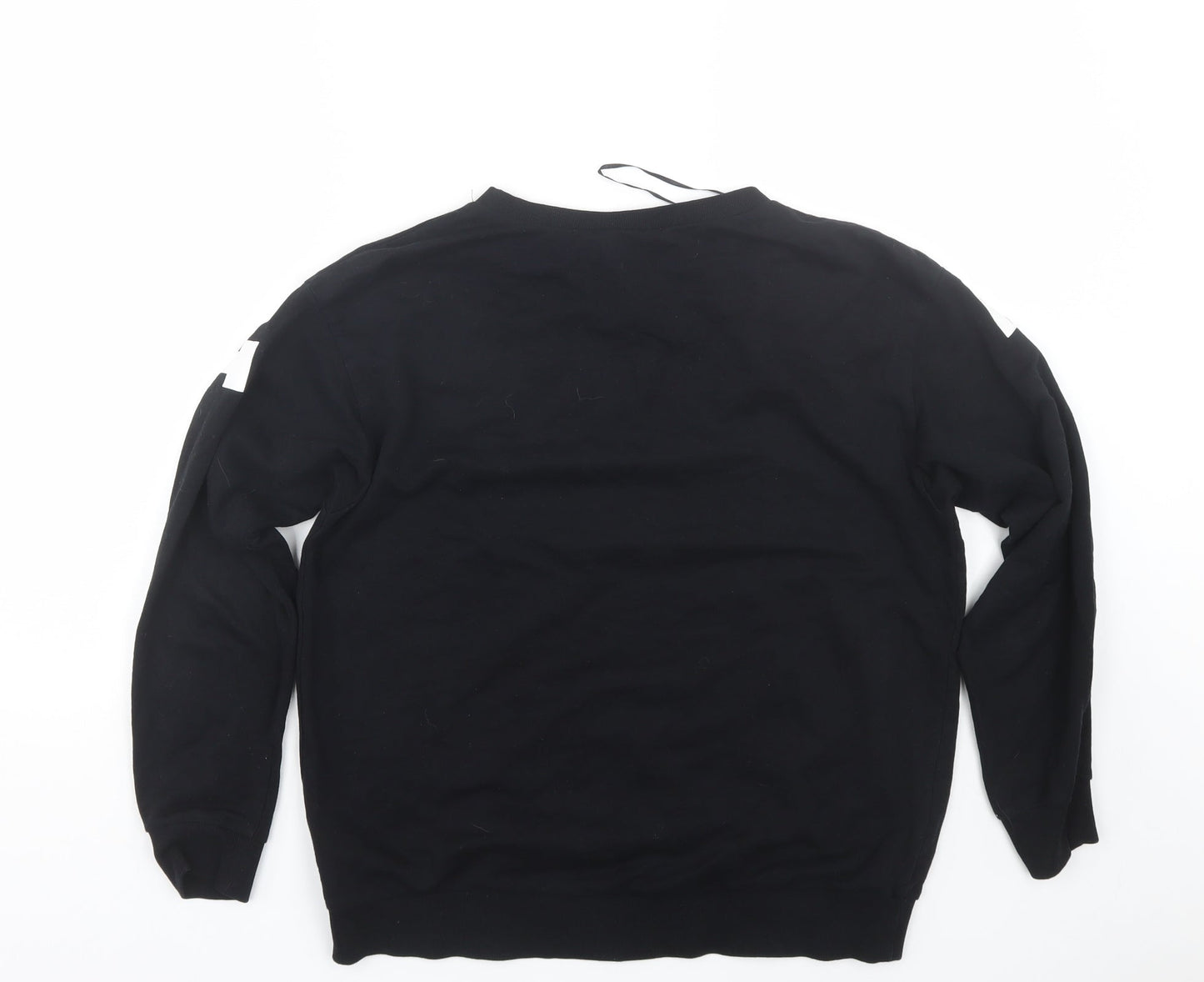 H&M Womens Black   Pullover Sweatshirt Size XS